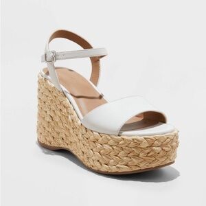 Women's Alisha Platform Wedge Heels with Memory Foam Insole - new 🆕